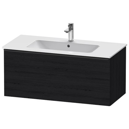 Duravit D-Neo Тумбочка подвесная 101х44x46.2см., раковина, 1 ящик, цвет: Black Oak