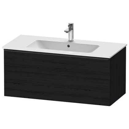 Duravit D-Neo Тумбочка подвесная 101х44x46.2см., раковина, 1 ящик, цвет: Black Oak