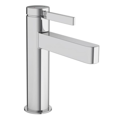 Hansgrohe Finoris Смеситель для раковины, 1 отв., с донным клапаном Push-Open, цвет: хром