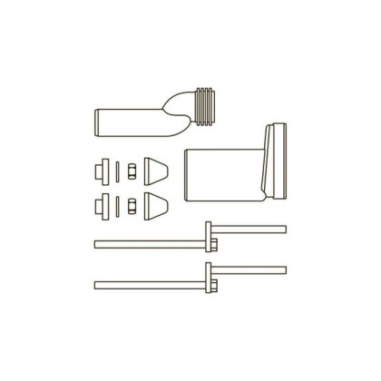 TECE Монтажный комплект для изменения высоты установки унитаза