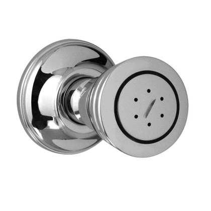 Carimali Sferico Форсунка гидромассажная, с COLONIAL розеткой ?60мм., цвет: хром
