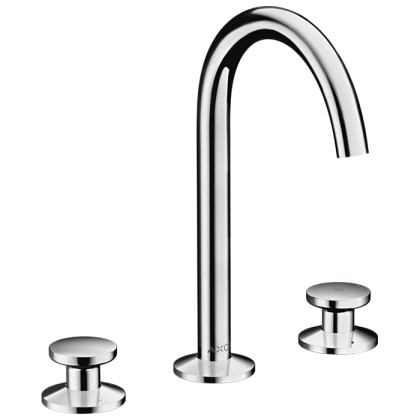 Axor One Смеситель для раковины, 3 отв., излив h170мм, Select, со сливом push-open, цвет: хром