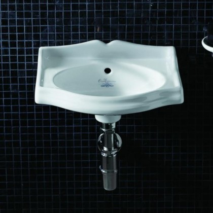 SIMAS Arcade Раковина 37х28 см, без отв., цвет: белый