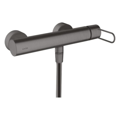Axor Uno Смеситель для душа, ВМ, настенный, цвет: шлифованный черный хром