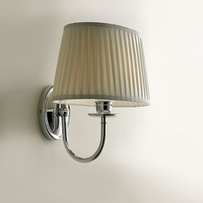 Devon&Devon Jasmine 3 Светильник настенный с абажуром 260х150cм, IP20, фурнитура: хром