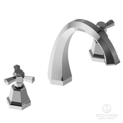 Stella Eccelsa Смеситель для раковины на 3 отверстия 3223TC, цвет: хром