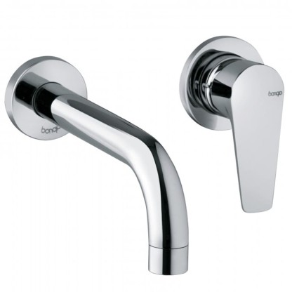 Встраиваемый смеситель для раковины излив Bongio Pi7, цвет: хром