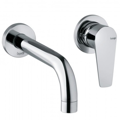 Встраиваемый смеситель для раковины излив Bongio Pi7, цвет: хром