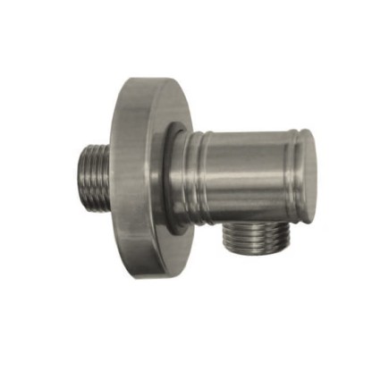 Bossini Liberty Шланговое подсоединение, цвет: никель шлифованный