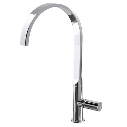 Carlo Frattini Kitchen Кухоный смеситель Nomos, цвет: хром