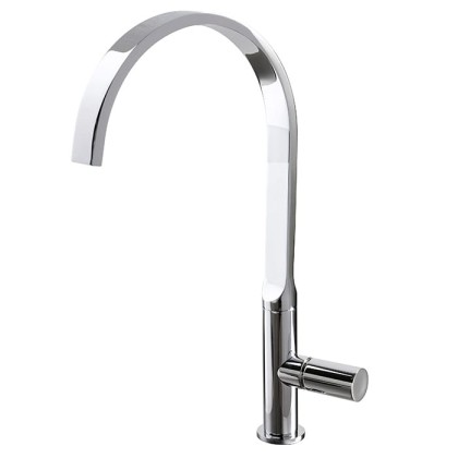 Carlo Frattini Kitchen Кухоный смеситель Nomos, цвет: хром