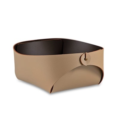 ADJ Корзинка Flora, 15x15xH7 см., цвет: капучино/шоколад