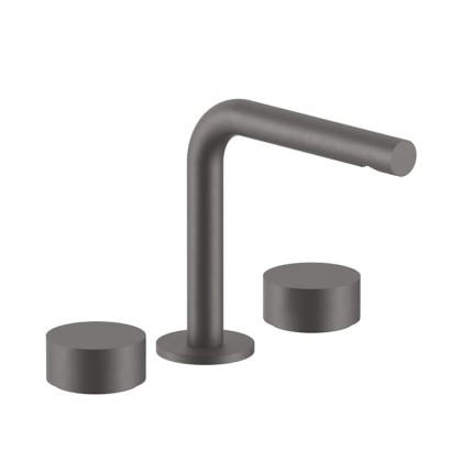 Fantini AF/21 Смеситель для раковины, 3 отв., излив: 15.5 см, цвет: Matt Gun Metal PVD
