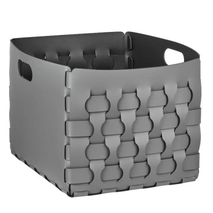 ADJ Корзинка Dubai, 35x40xH30 см., цвет: серый/черный