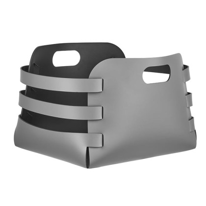 ADJ Корзина Riga, 27x36xH25 см., цвет: серый/черный