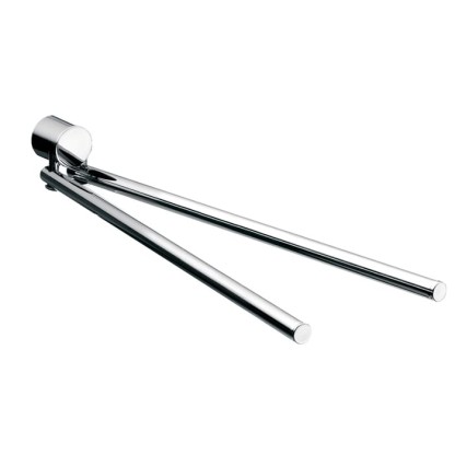 EMCO Rondo2 Двойной повортоный держатель для полотенец, 46.4см, подвесной, цвет: хром