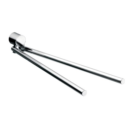 EMCO Rondo2 Двойной повортоный держатель для полотенец, 46.4см, подвесной, цвет: хром
