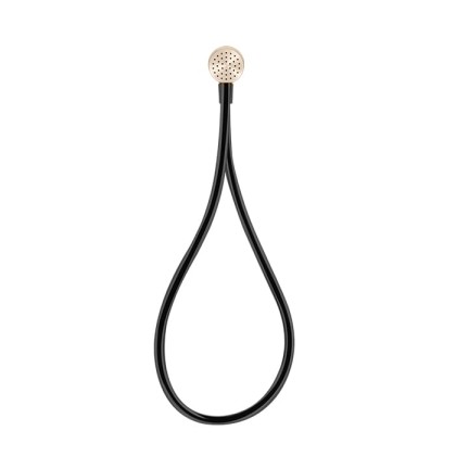 Gessi Hi-Fi Душевой магнитные комплект, состоящий из вывода воды, держателя, Darkflex шланга 1,50 м и лейки, цвет: Copper Brushed PVD