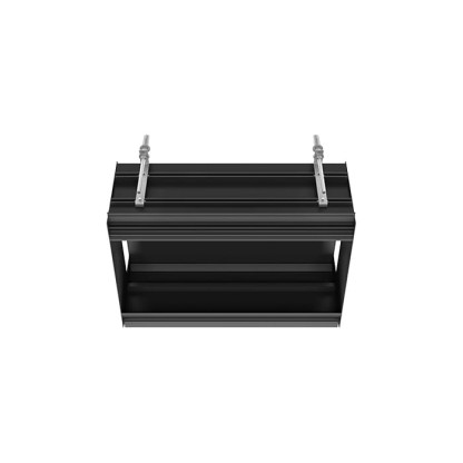 Gessi Binario Профиль линейный 670 мм, без подготовки под модули, цвет: Black XL