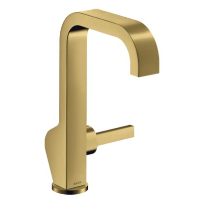Axor Citterio Смеситель для раковины 190, на 1 отв., высокий, цвет: полированное золото