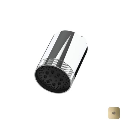 Almar Beam Верхний душ D10.2см., 3 режима, с настенным держателем, цвет: золото PVD