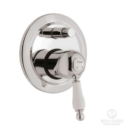 CISAL Arcana Empress Встраиваемый однорычажный смеситель для ванны/душа, цвет: хром