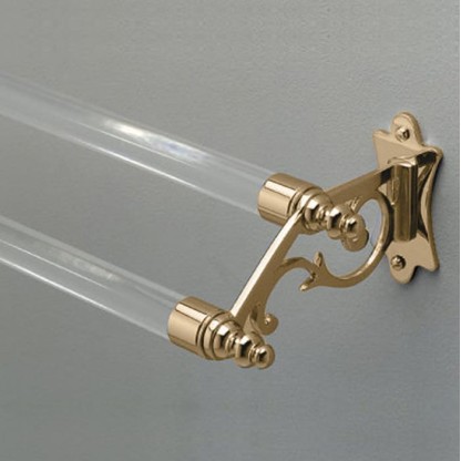 Devon&Devon Mayfair Полотенцедержатель двойной 53см., подвесной, цвет: золото