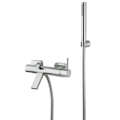 Смеситель для ванны Bongio T-Square, цвет: хром