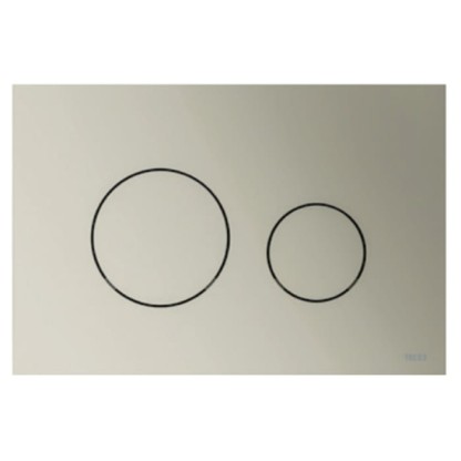 TECEloop Клавиша смыва унитаза для системы двойного смыва, цвет: никель металлик