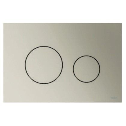 TECEloop Клавиша смыва унитаза для системы двойного смыва, цвет: никель металлик