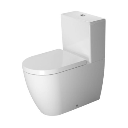 Duravit Me by Starck Унитаз  моноблок   37х65 см, слив универсальный,  с креплениями, цвет белый/хром