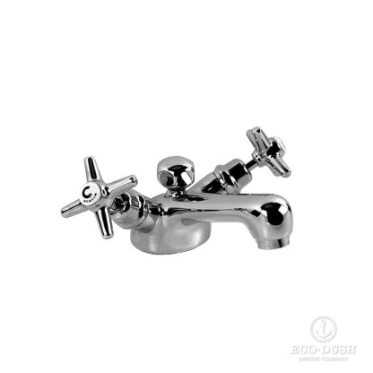 Stella Italica Смеситель для раковины на 1 отверстие 3219, с донным клапаном, цвет: хром