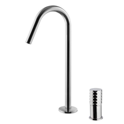 Fima Carlo Frattini Spillo Tech Cмеситель для раковины, на 2 отв., с донным клапаном, цвет: хром