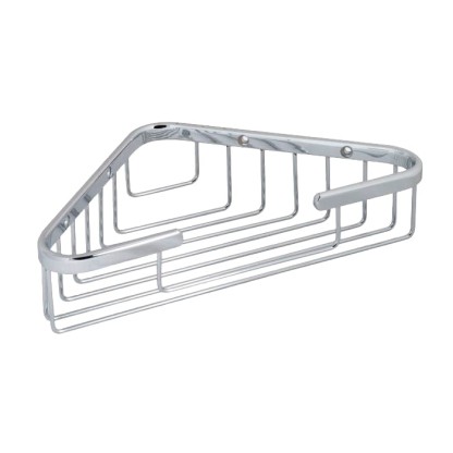 TW Harmony 534, подвесная полочка-решетка угловая 18x18xh4, цвет: хром