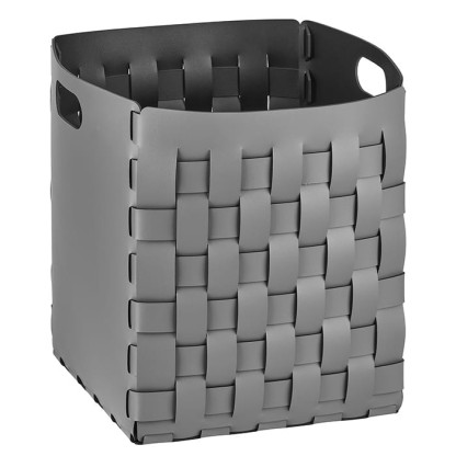 ADJ Корзинка Bottega, 35x35xH40 см., цвет: серый/черный