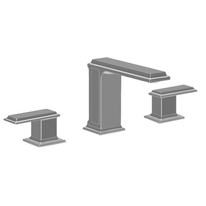 Gessi Eleganza Смеситель для раковины на 3 отверстия, без донного клапана, цвет: Finox