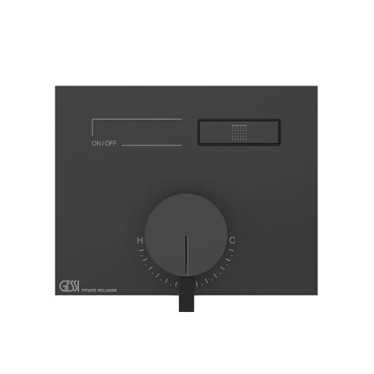 Gessi Hi-Fi Смеситель для душа, с включением 1 источника, внешняя часть, цвет: black XL