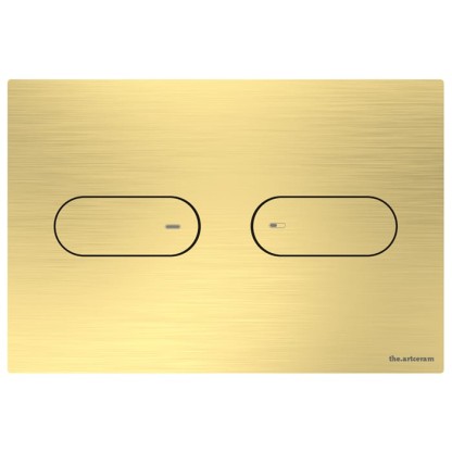 Artceram INOX Смывная клавиша, цвет: золото брашированное PVD
