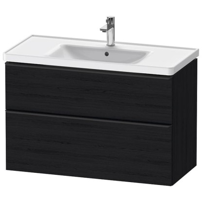 Duravit D-Neo Тумбочка подвесная 98.4х45.2х62.5см., раковина, 1 ящик, цвет: Black Oak