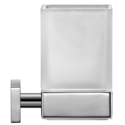 Duravit Karree Подвесной стакан, мат.колба, цвет: держателя: хром