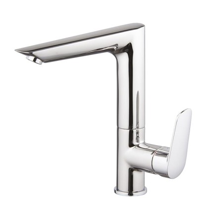 Carlo Frattini Spot Смеситель на раковину, литьевой вращающийся излив, цвет: хром