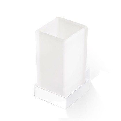 Decor Walther Corner WMG Стакан подвесной, стекло сатинированное, цвет: белый матовый