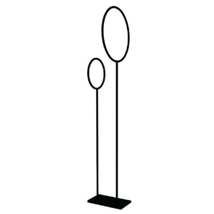 Bertocci Moon Полотенцедержатель напольный 110 см, цвет: черный матовый