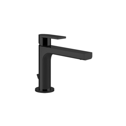 Gessi Emporio  Via manzoni Смеситель для раковины, на 1 отв, с донным клапаном, цвет: Black XL