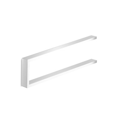 3SC SK Полотенцедержатель U-образный, плечо 35см, цвет: белый матовый