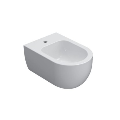 Globo Mode Биде подвесное 53х34 см, с 1 отв под смеситель, цвет: белый