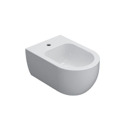 Globo Mode Биде подвесное 53х34 см, с 1 отв под смеситель, цвет: белый