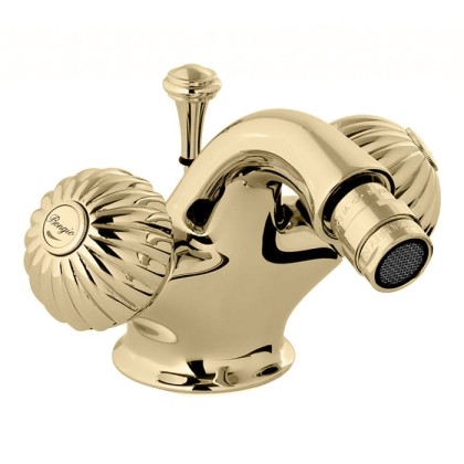 Bongio Radiant Смеситель для биде, 1 отв., цвет: золото