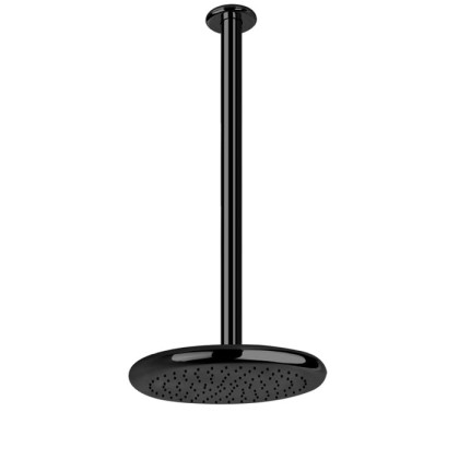 Gessi Goccia Верхний душ для потолочного крепления ?306мм с инд.высотой (50-1800мм), цвет: черный