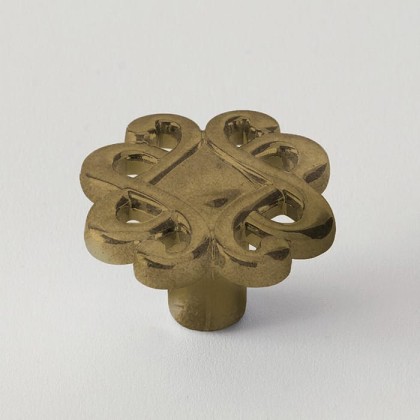 EBAN Riflesso, ручка-кнопка для мебели, Цвет бронза